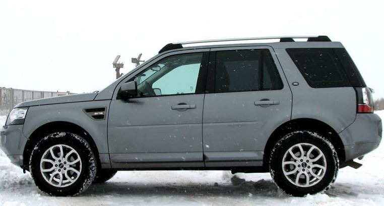 ​Рейлинги на крышу АПС черные для Land Rover Freelander (L359) фото 4