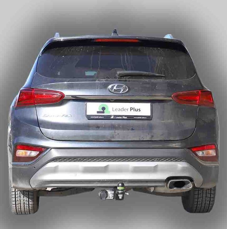 Фаркоп Лидер-Плюс для Hyundai Santa Fe (TM) дизель фото 2