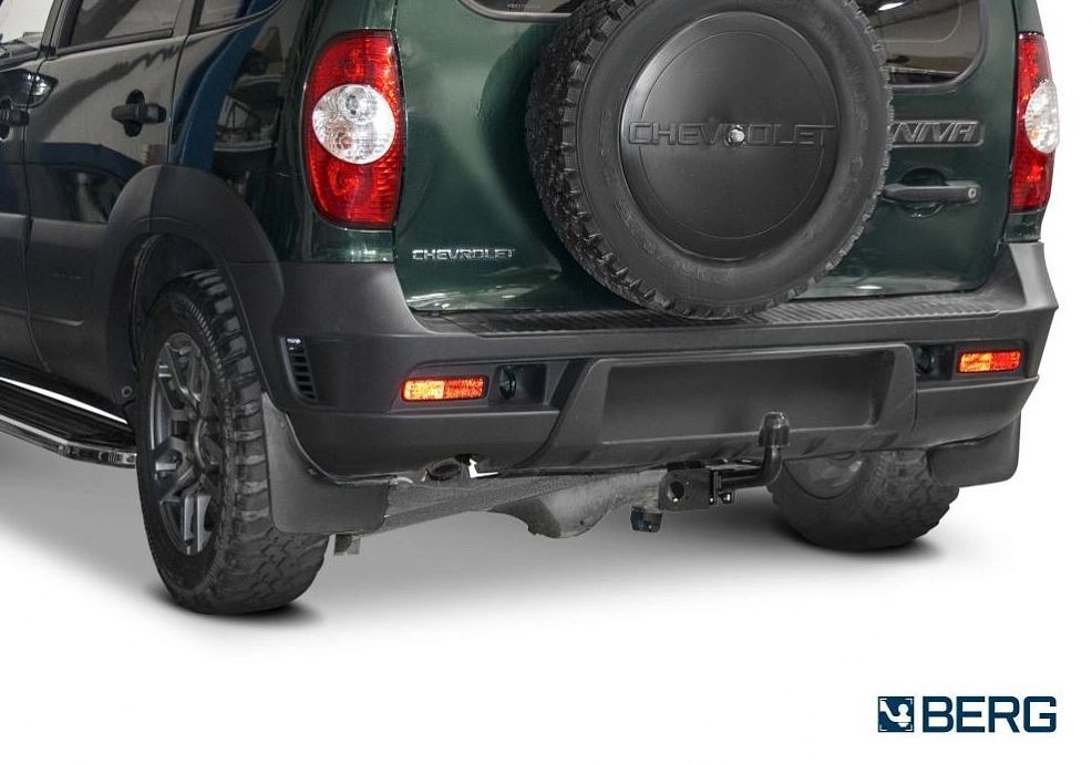 Фаркоп Berg на Chevrolet Niva и Lada Niva/ Niva Travel (2123) подходит для авто с ГБО фото 2