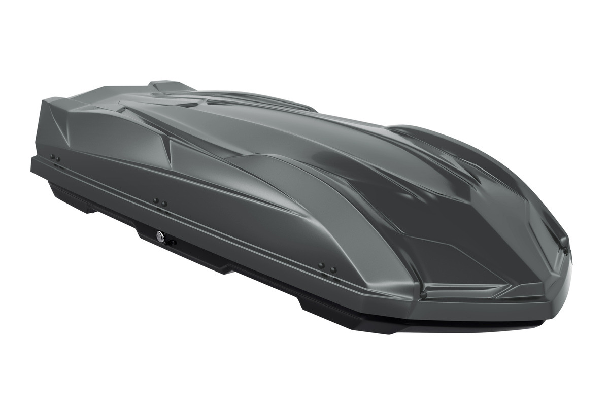 Бокс на крышу серый матовый Cybort Inception