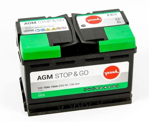 Аккумулятор Vesna AGM Stop&Go VAG70