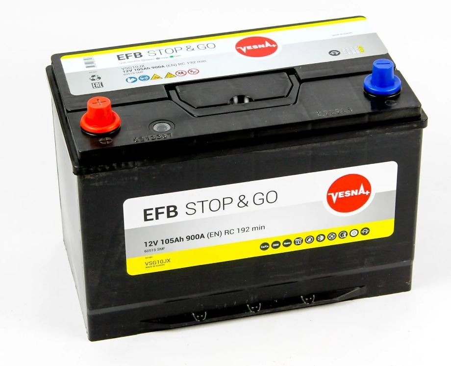 Аккумулятор Vesna EFB Stop&Go VSG10JX