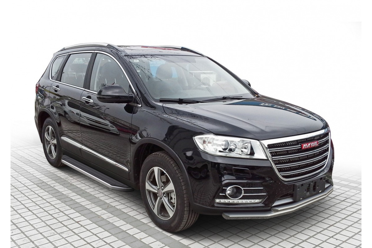 Порог-площадка Rival Premium A173ALP c комплект крепежа для Haval H6 фото 2