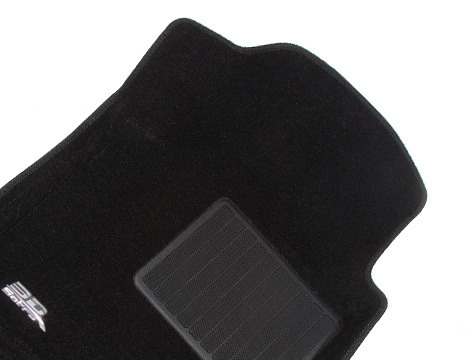 Коврики салона текстильные Infiniti Q50 LINER 3D Lux с бортиком черные