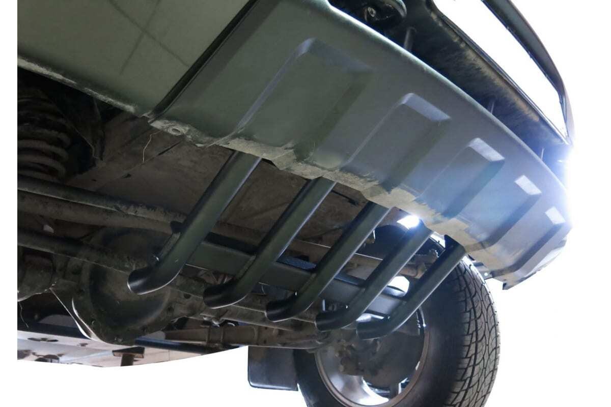 Защита стальная АвтоБроня для рулевых тяг из трубы на UAZ Patriot (3163) фото 2