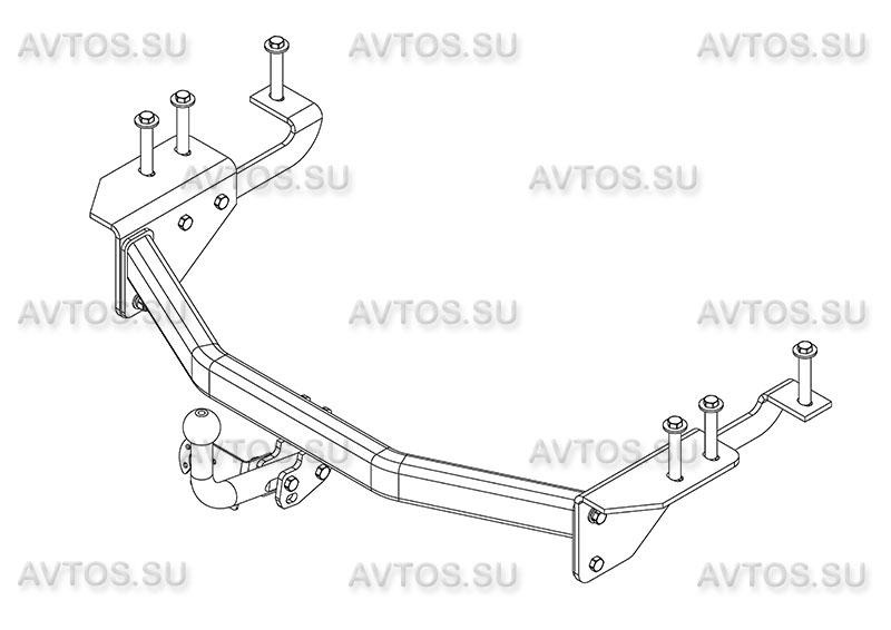 Фаркоп AvtoS для Toyota Alphard фото 2