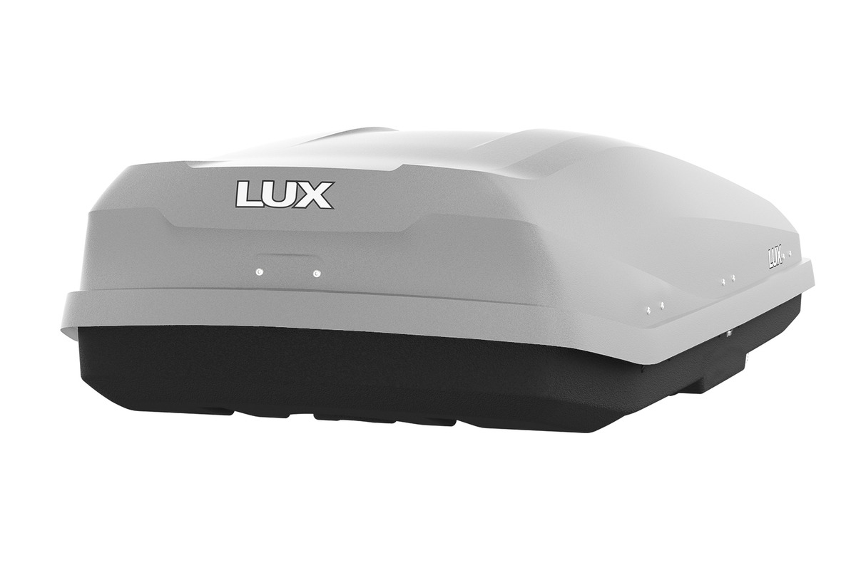 Бокс на крышу серый матовый Lux Irbis 150 фото 4