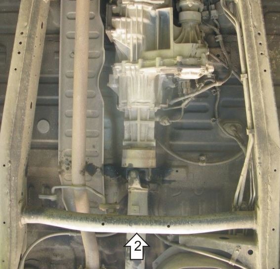 Защита стальная Мотодор для РК на Mitsubishi L 200 фото 4