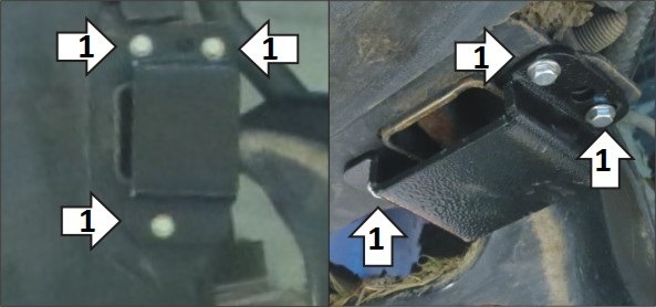 Защита датчика для сайлент-блоков Motodor на Renault Duster фото 3