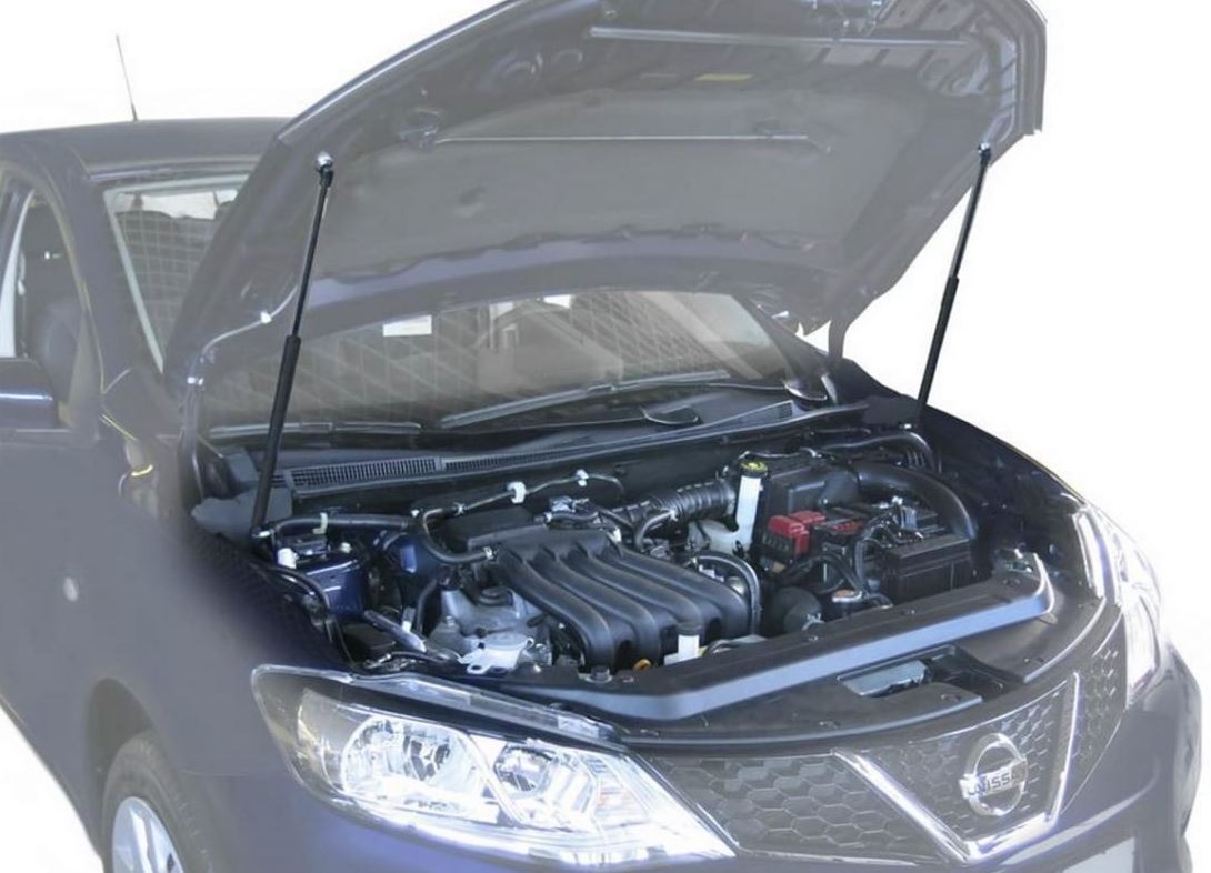 Комплект упоров капота АвтоУпор для Nissan Tiida (C13) фото 2