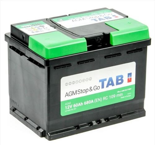 Аккумулятор TAB AGM Stop&Go AG60