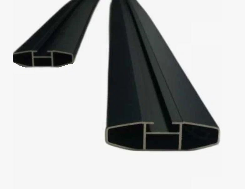 Комплект черных аэродинамических дуг Lux Aктив 1100мм фото 2