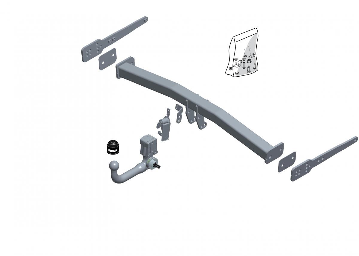 Фаркоп Brink для Seat Ateca фото 2