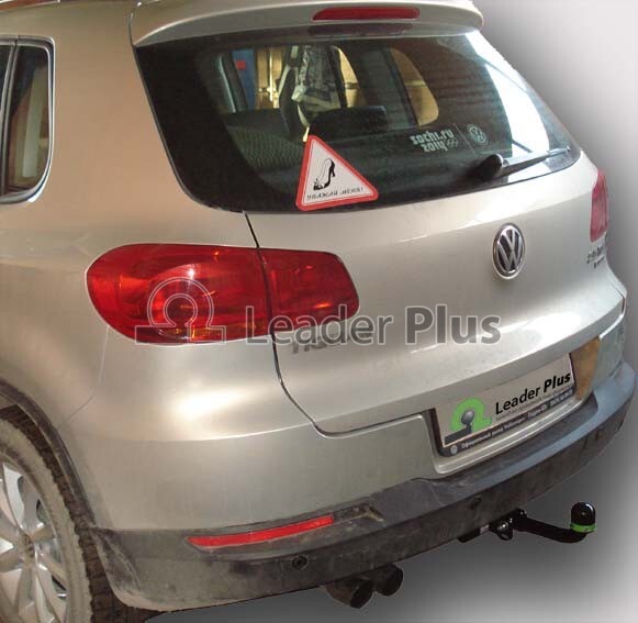 Фаркоп Лидер-Плюс для Volkswagen Tiguan (5N1/5N2) и Skoda Yeti (5L7) фото 4