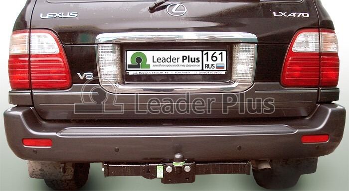 Фаркоп Лидер-Плюс для Toyota Land Cruiser 100, Lexus LX 470 фото 4