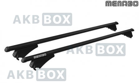 Багажник на интегрированные рейлинги Menabo Tiger XL Black