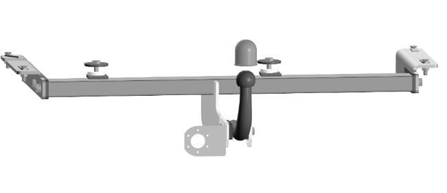 Фаркоп Oris для Changan CS35 Plus (рестайлинг) фото 2