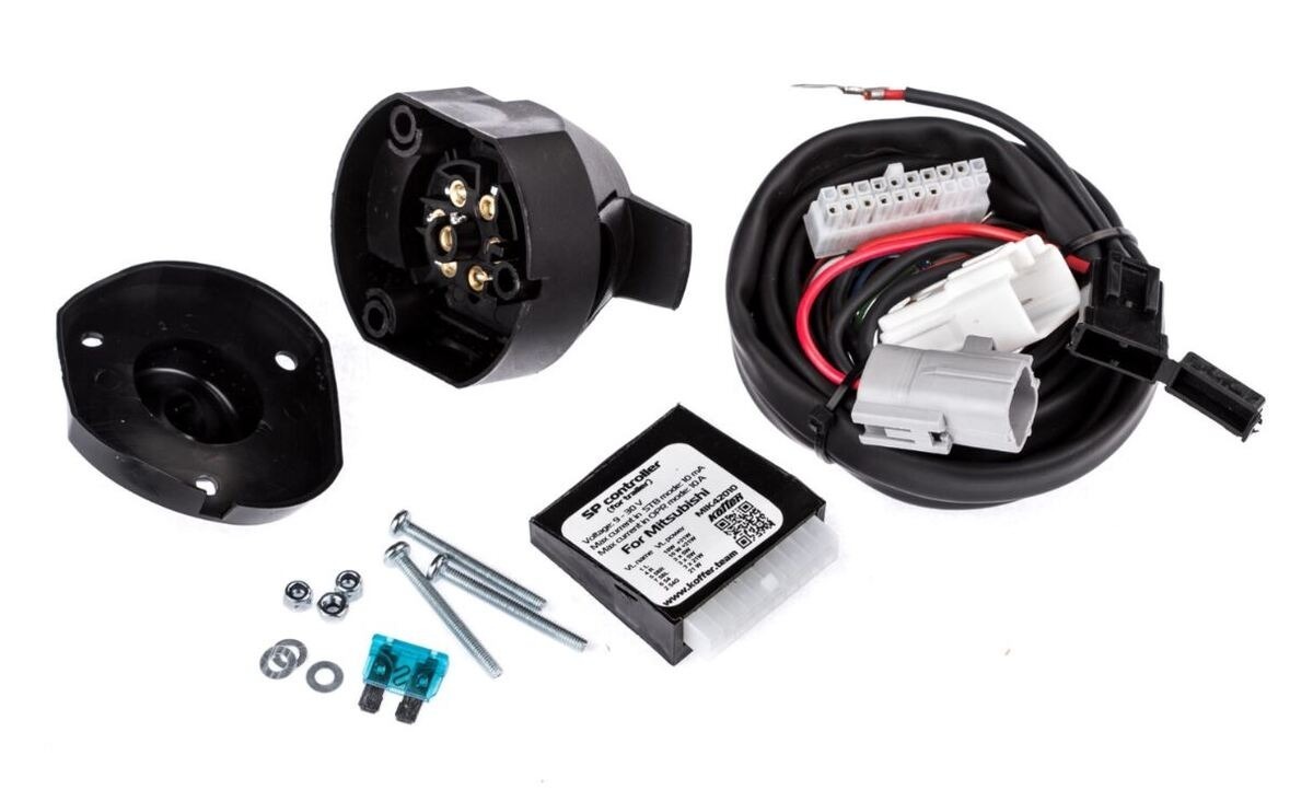 Комплект электропроводки фаркопа Koffer для Kia Mohave (НМ2) -7pin