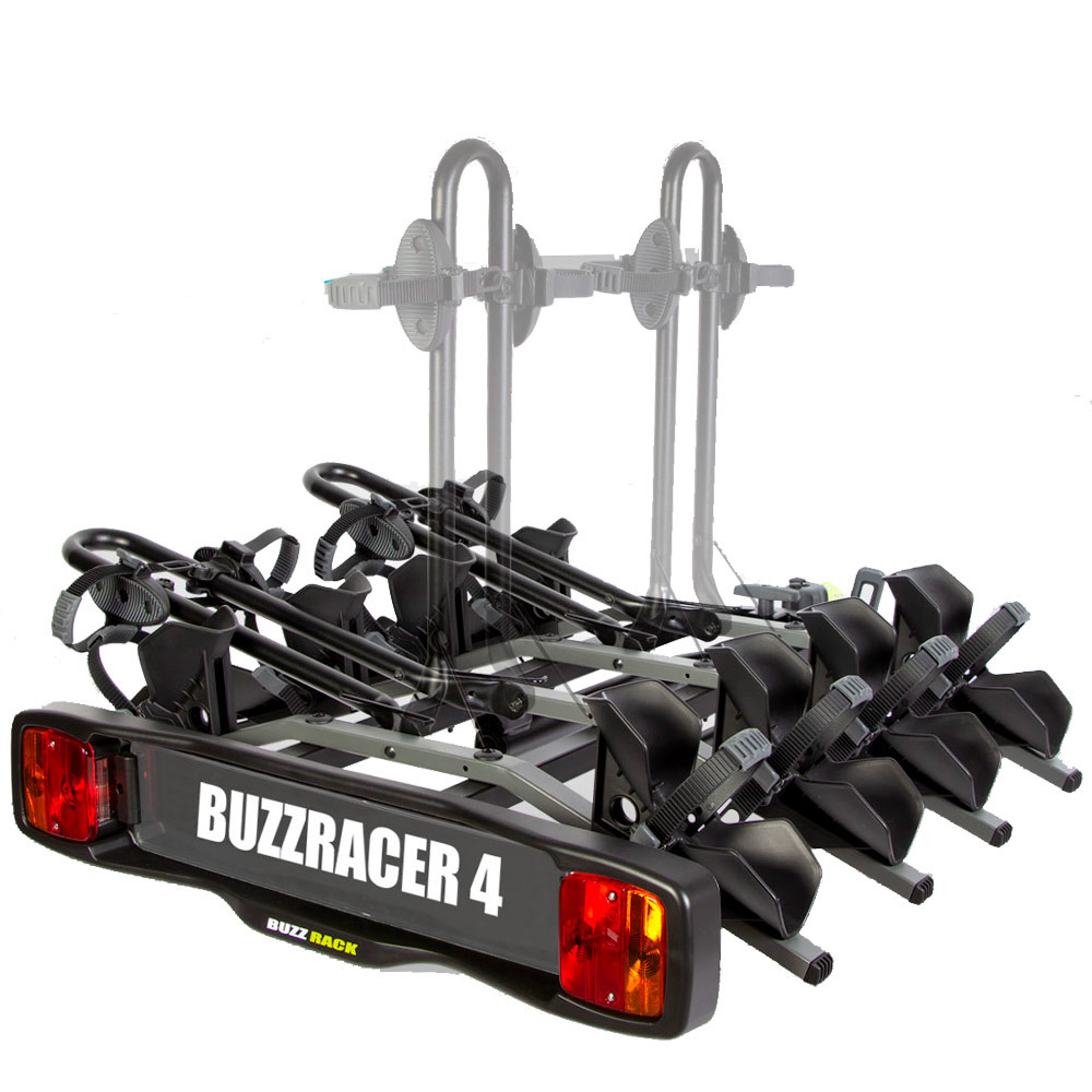 Велоплатформа для перевозки четырех велосипедов Buzzrack Buzzracer 4