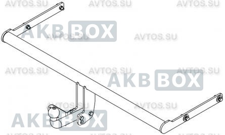 Фаркоп AvtoS для Volkswagen Polo седан