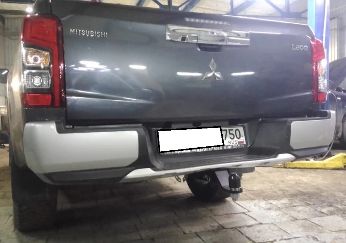 Фаркоп Бизон с антистуком для Mitsubishi L200 (KK/KL)​ фото 3