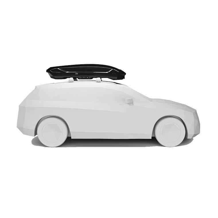 Бокс на крышу Thule Motion 3 XL черный глянцевый фото 4
