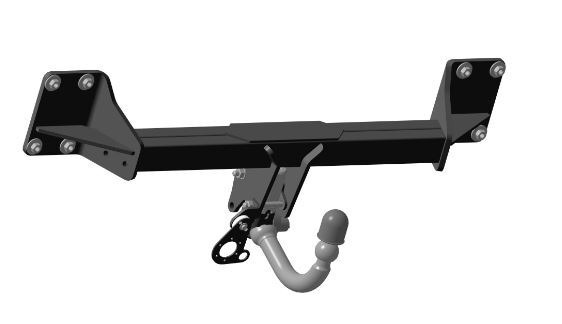 Вертикальносъемный фаркоп Oris на BMW X5 (E70 и F15)/ X6 (F16) с ключом 