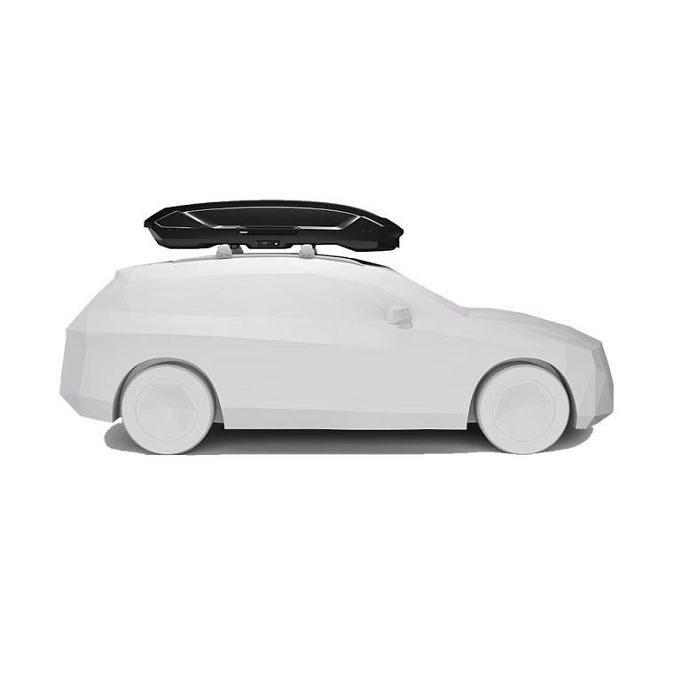 Бокс на крышу Thule Motion 3 XXL черный глянцевый фото 2