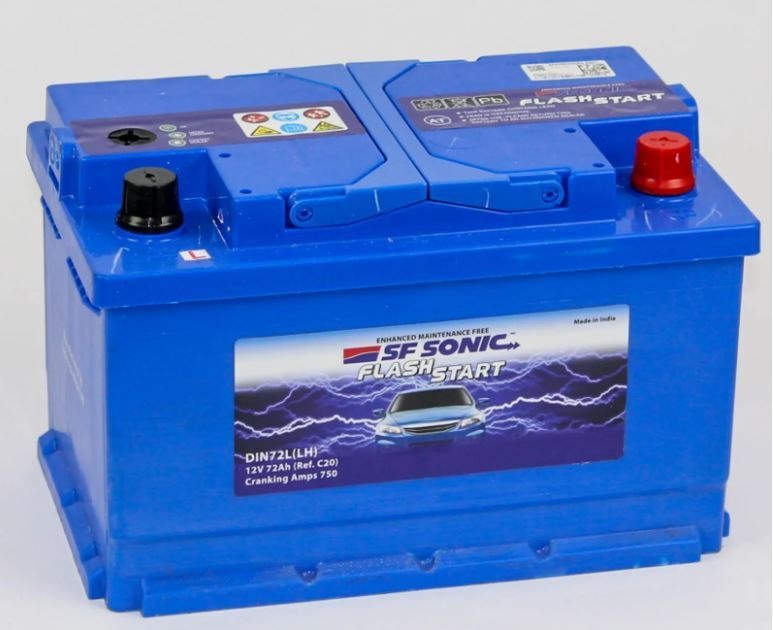 Аккумулятор SF Sonic FS DIN72L