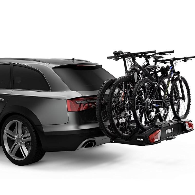 Велоплатформа для перевозки трех велосипедов Thule VeloSpace XT Black фото 4