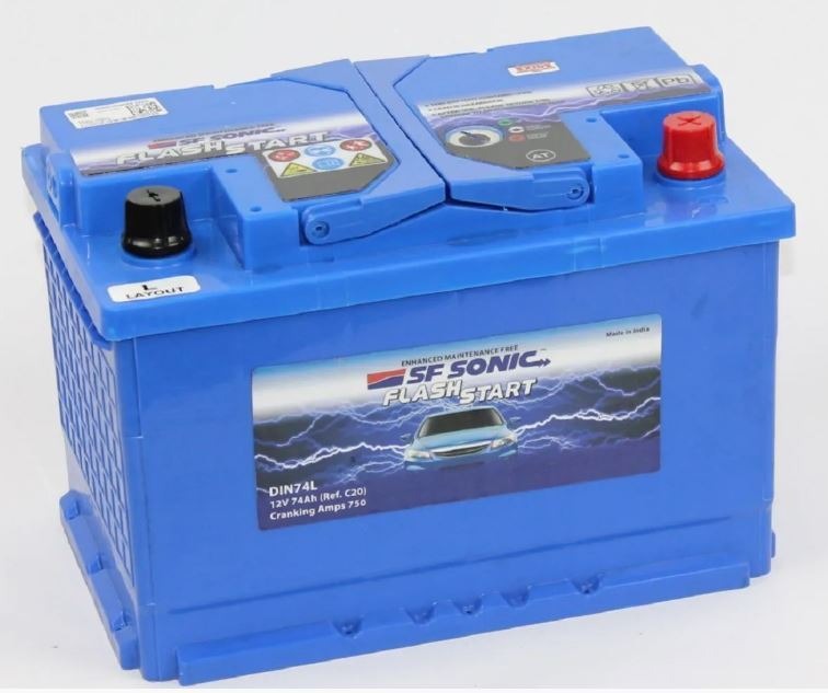 Аккумулятор SF Sonic FS DIN74L