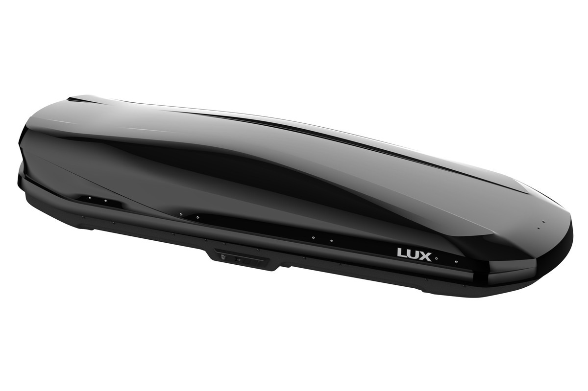 Бокс на крышу черный глянцевый Lux Irbis 206 фото 2