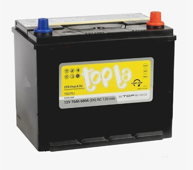 Аккумулятор Topla EFB Stop&Go TSG70J