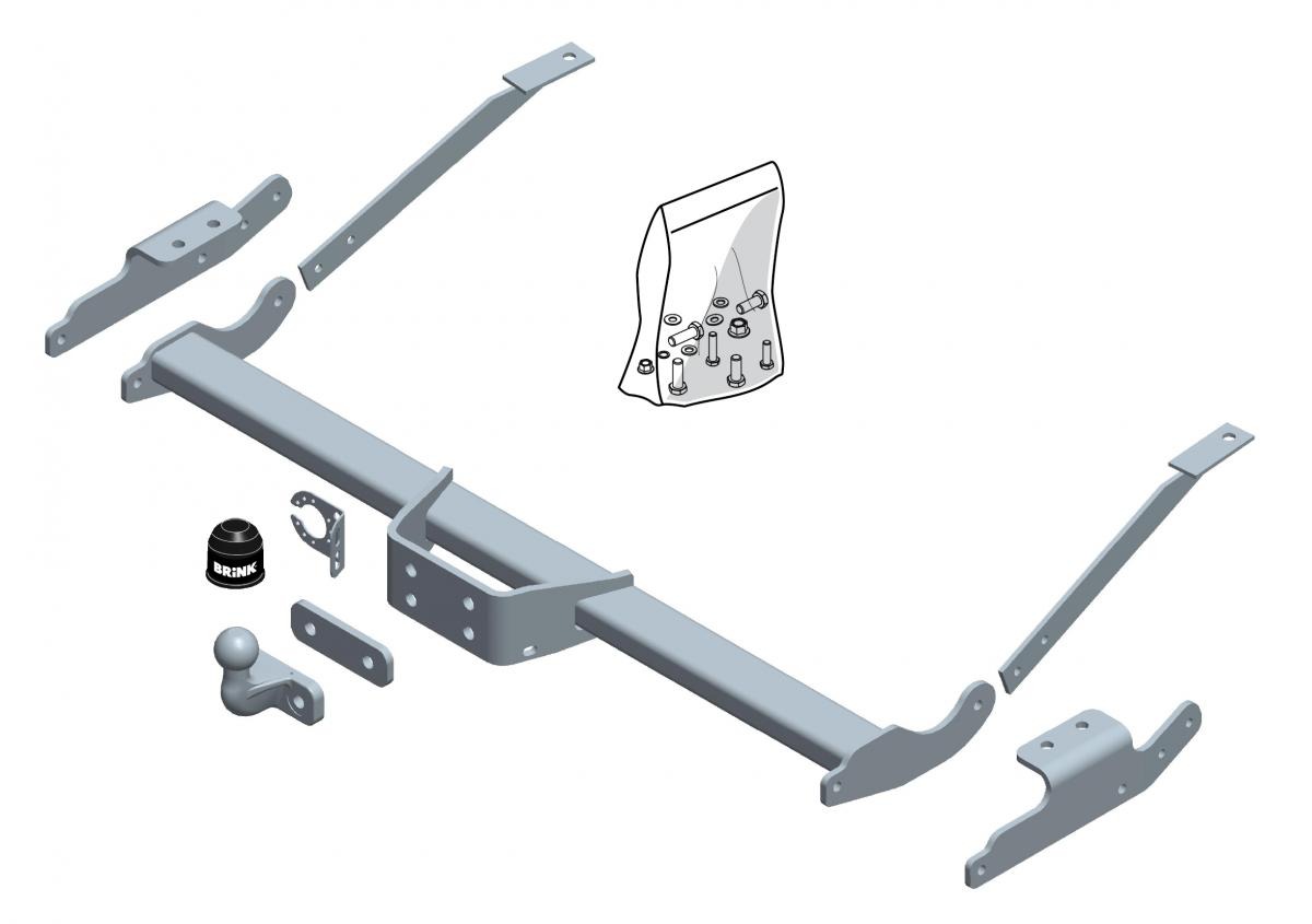Фаркоп Brink для Renault Trafic/Opel Vivaro фото 2