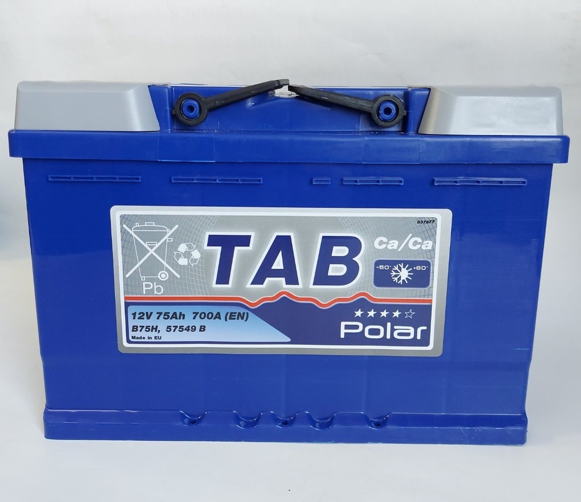 Аккумулятор TAB Polar Blue B75H фото 2