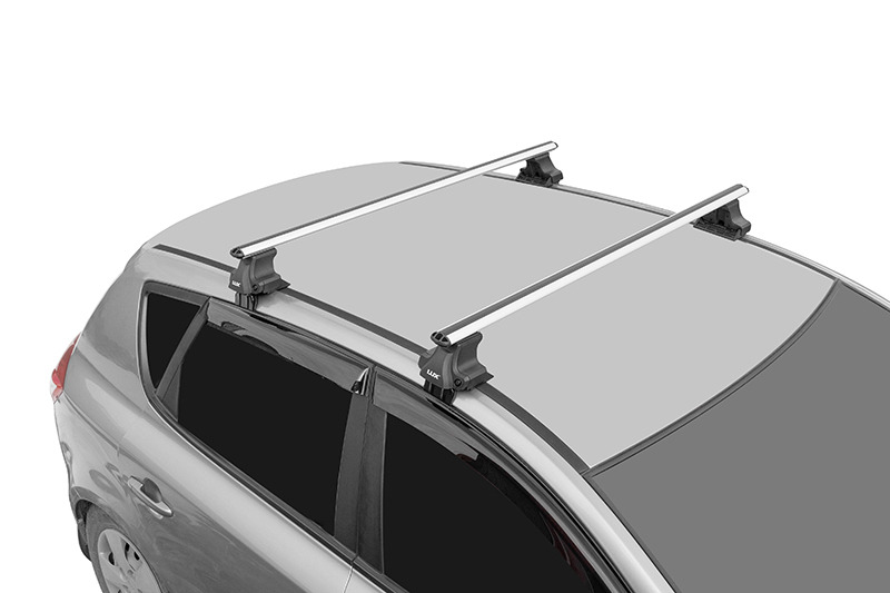 Багажник на обычную крышу Lux D-LUX 1 аэродинамические дуги фото 3