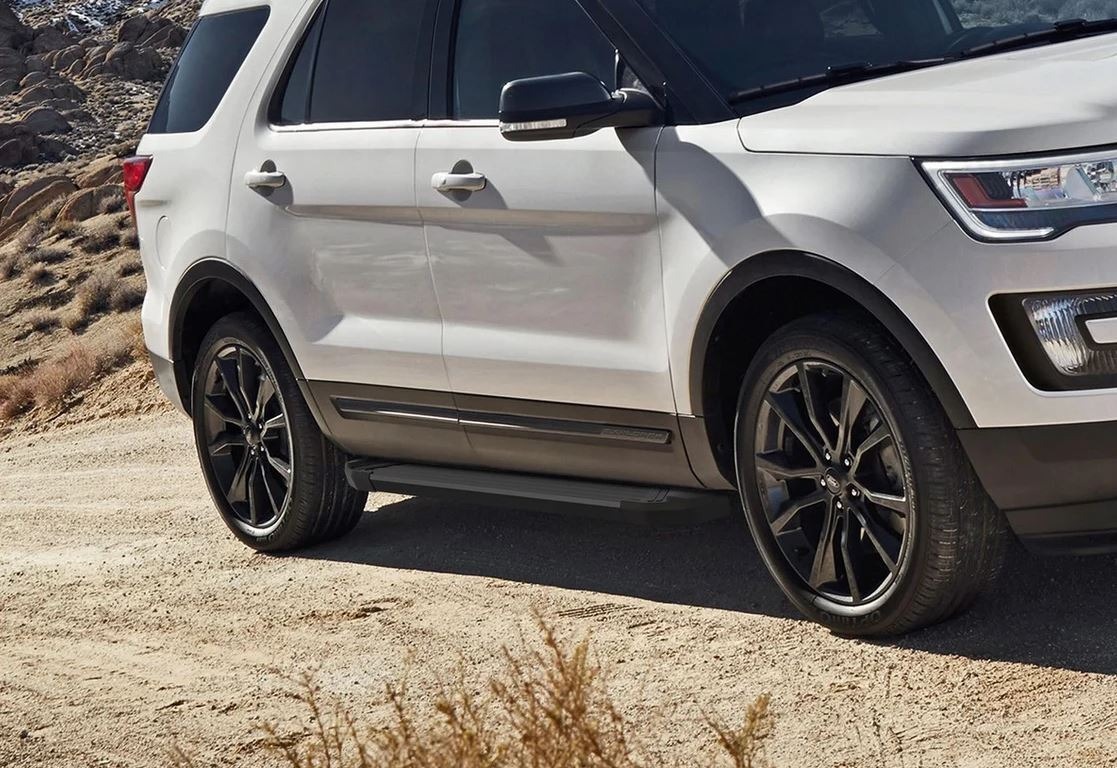 Порог-площадка Rival Black F193ALB c комплект крепежа для Ford Explorer (U502) фото 3