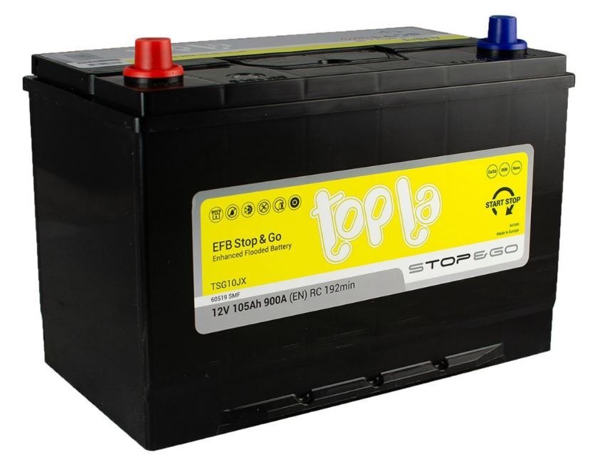 Аккумулятор Topla EFB Stop&Go TSG10JX