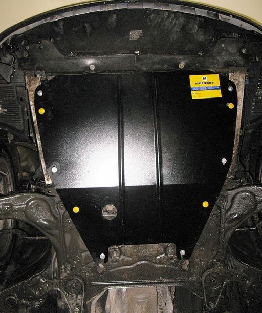 Защита стальная Мотодор для картера двигателя, КПП на Renault Espace фото 2