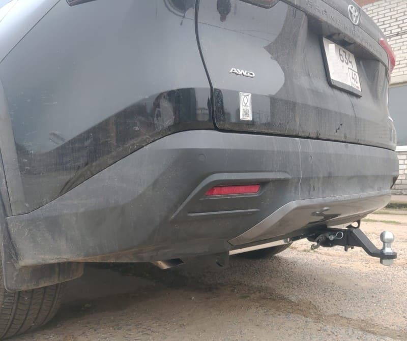 Фаркоп Бизон с антистуком для Toyota Grand Highlander (1 поколение) и Lexus TX (TAUH​) фото 2