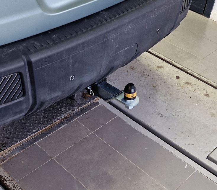 Фаркоп Motodor с оцинкованным шаром для Jetour T1 (1 поколение)