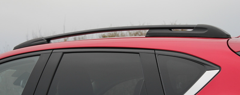 Рейлинги на крышу АПС черные для Mazda CX-5 (KF) фото 8