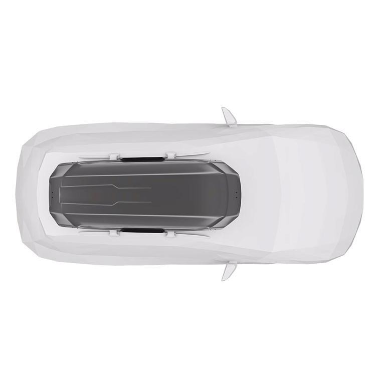 Бокс на крышу Thule Motion 3 XXL титановый глянцевый фото 4
