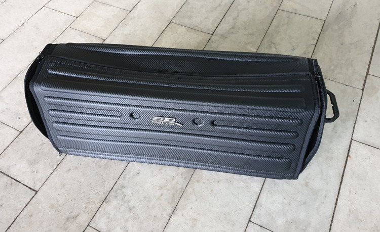 Сумка Sotra 3D Kagu Carbon в багажник большая черная фото 3
