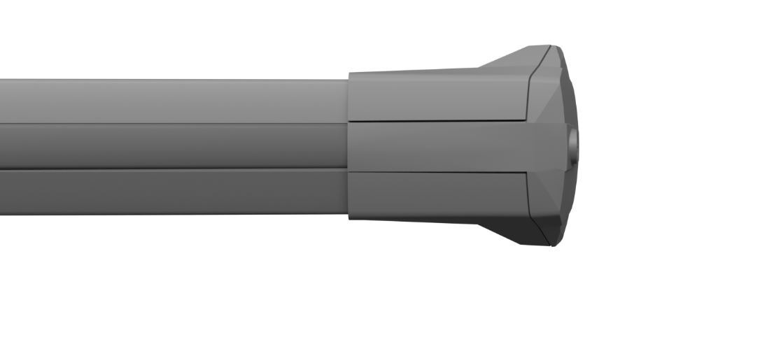 Багажник на интегрированные рейлинги Lux Scout-2 крыловидные черные дуги с КМП фото 3
