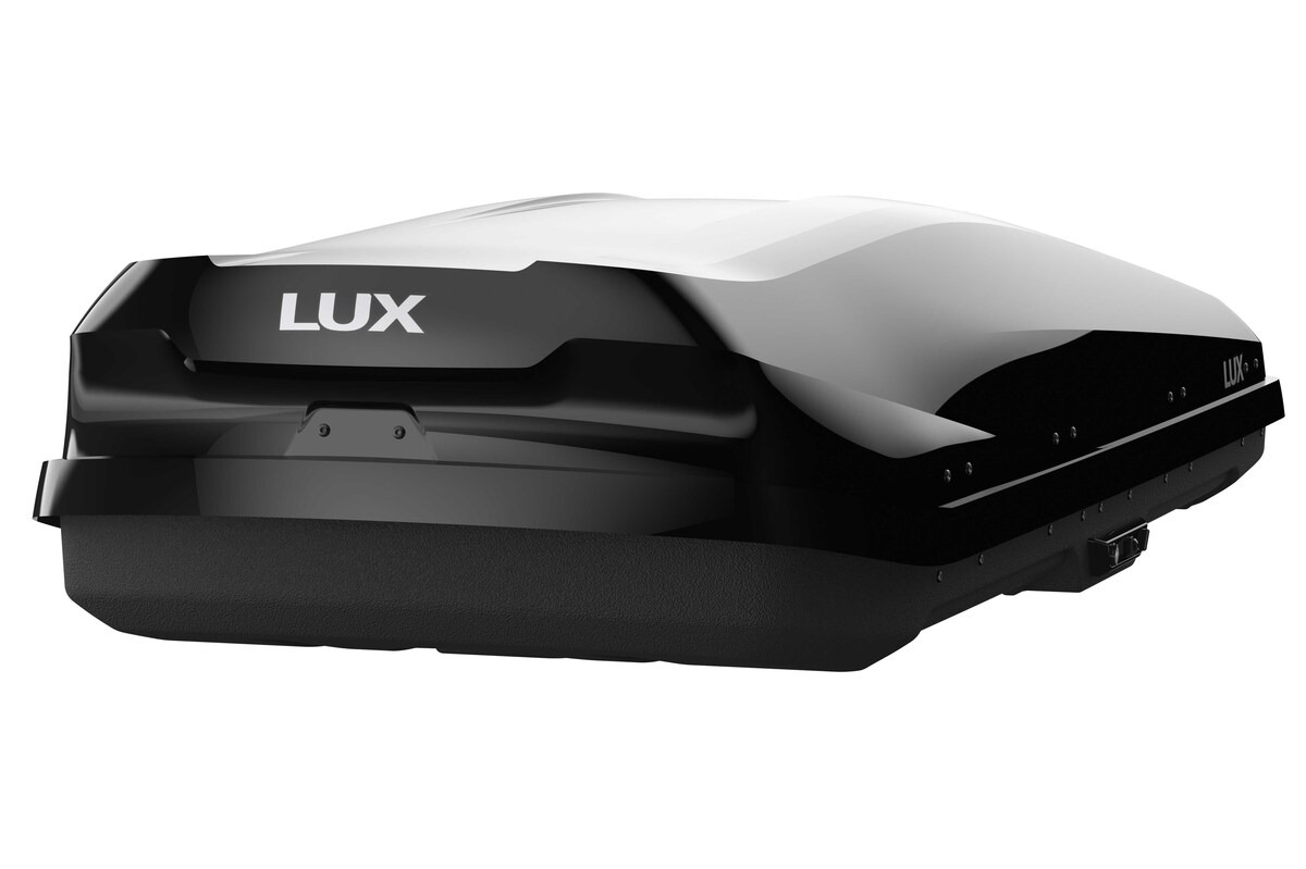 Бокс на крышу черный глянцевый Lux Irbis 206 фото 4