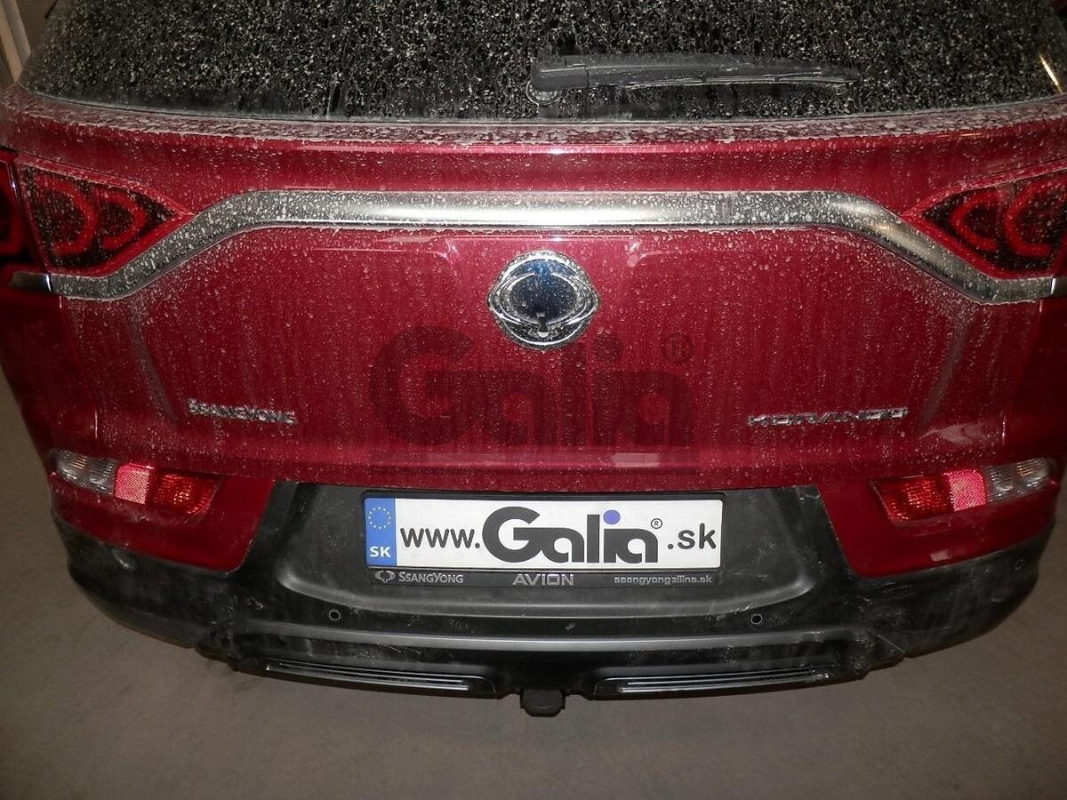 Быстросъемный фаркоп полностью оцинкованный Galia для KGM Korando (С300) и SsangYong Korando (С300) фото 6