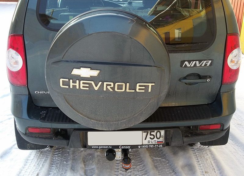 Фаркоп AvtoS для Chevrolet Niva, шар А фото 2