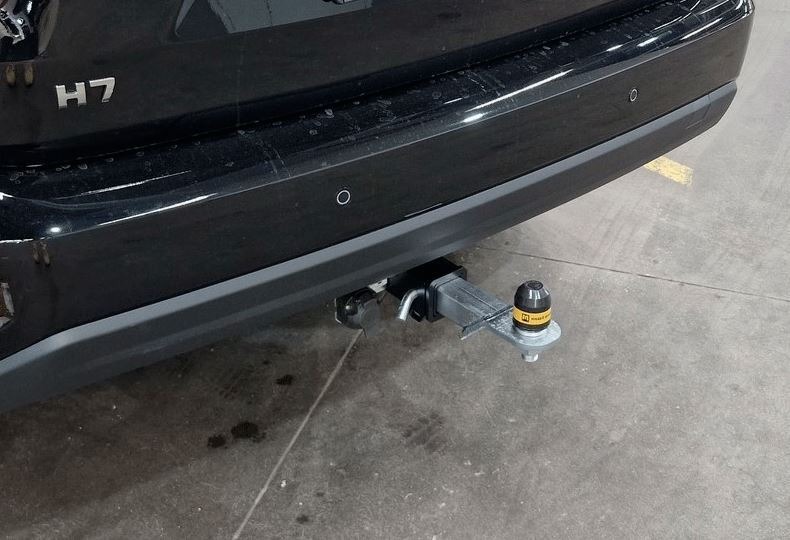 Фаркоп Motodor с оцинкованным шаром для Haval H7 (2 поколение) фото 2