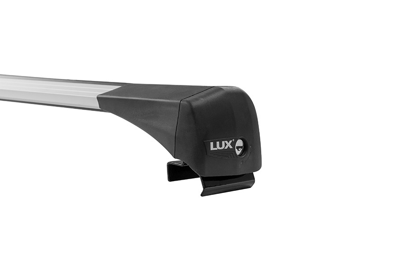Багажник на интегрированные рейлинги Lux Bridge крыловидные черные дуги фото 5
